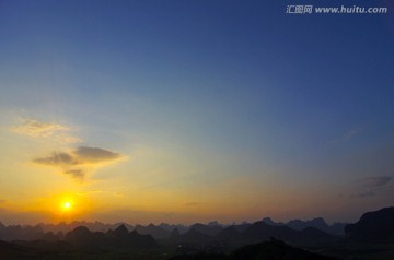 夕阳风景