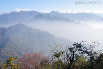 秦岭南五台景区主峰