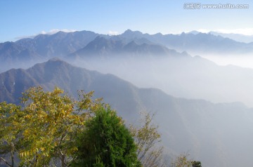 秦岭南五台景区主峰