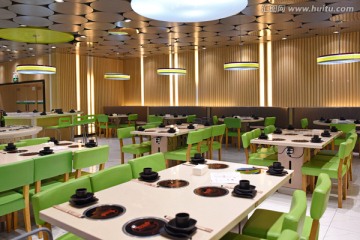 韩式小火锅店 港式餐厅设计