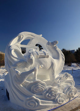 2016 国际大学生雪雕大赛