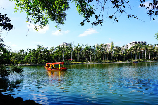 湖泊美景