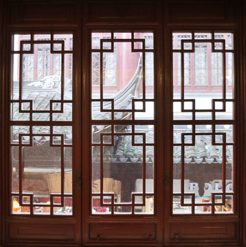 红木阁窗