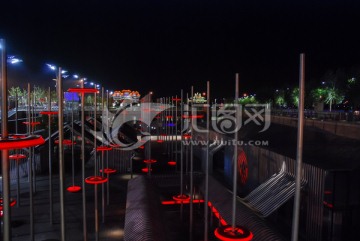 奥林匹克公园 夜景