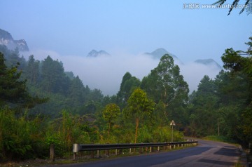 高山 云雾