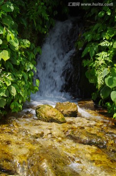 山泉水 溪水