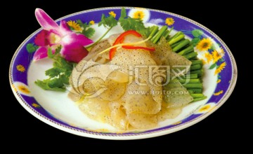 韭菜炒海蜇皮