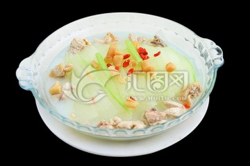 干贝鸡汤浸冬瓜