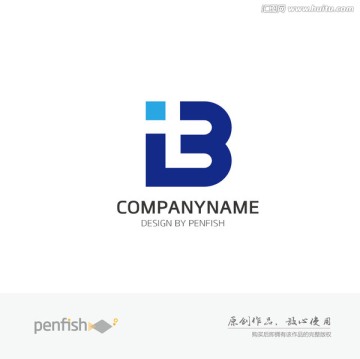 字母ITB组合logo