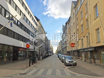 芬兰街路建筑
