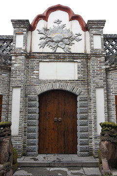 成都老照片 川西大宅院