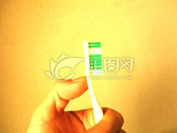 牙刷 手持牙刷 摄影素材