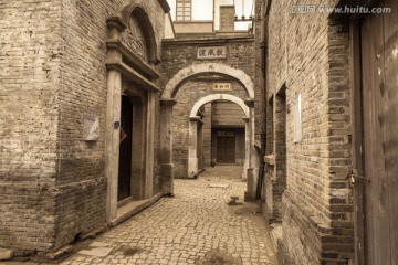 老上海建筑 怀旧主餐厅背景墙