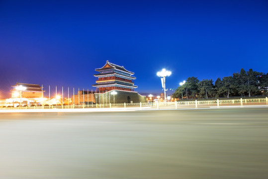 正阳门夜景