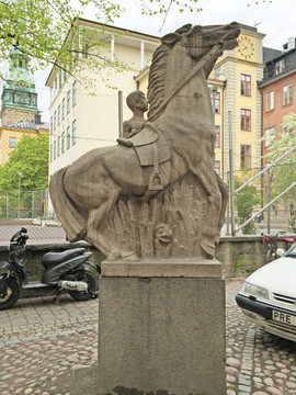 瑞典石头雕塑
