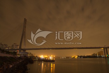 广州东沙大桥夜景