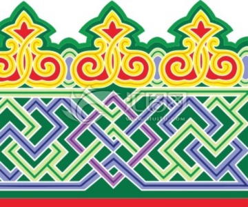 蒙古花纹