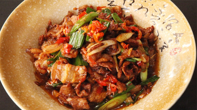 坛椒肉炒肉