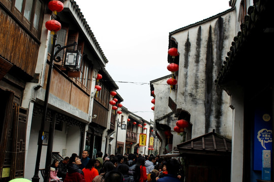 老街 山塘街 苏州 七里山塘