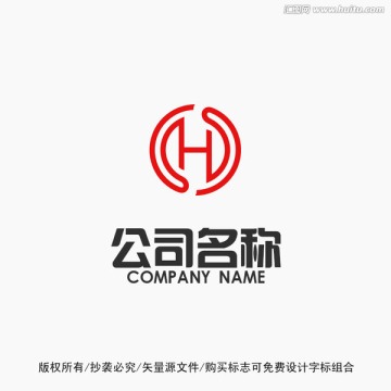 H标志logo
