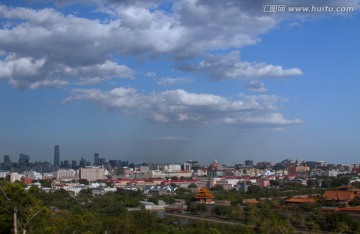 北京城市全景