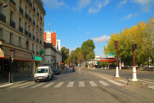 巴黎风光掠影 街道街景