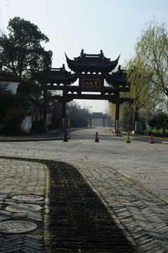 广富林遗址公园牌坊