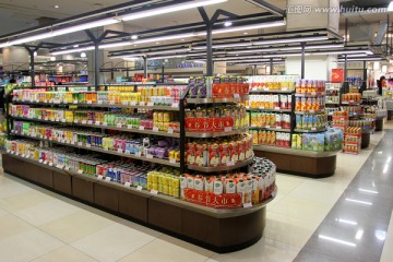 超市 超市内景 大型超市 卖场