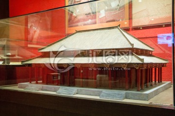 宫殿复原模型南越王宫博物馆