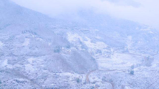 雪景韵味