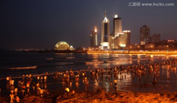 青岛海滨浴场