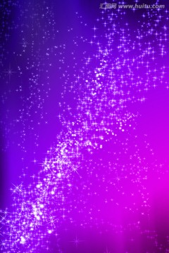 紫色星光背景 TIF无分层
