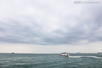 三亚湾海游艇