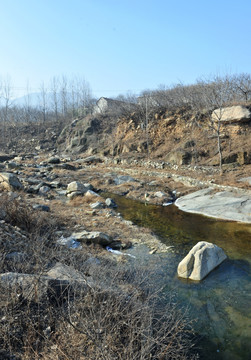 小河  河水