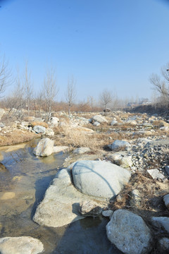 河道 小河