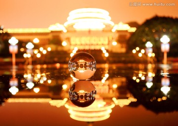 重庆人民大礼堂 创意摄影