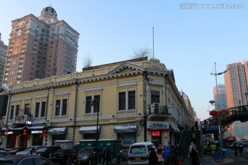 哈尔滨市 中央大街 建筑艺术