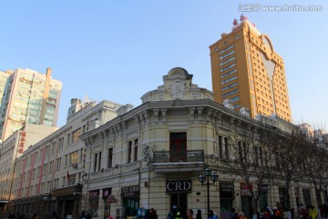 哈尔滨市 中央大街 民国建筑