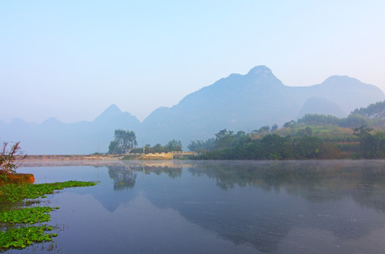 湖面 风景