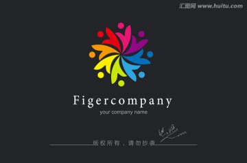 人logo 集团logo