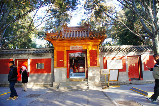 颐和园南湖岛广润灵雨祠