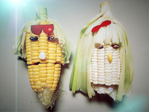 创意玉米照
