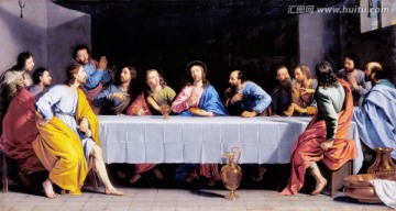 最后的晚餐 高清宗教油画