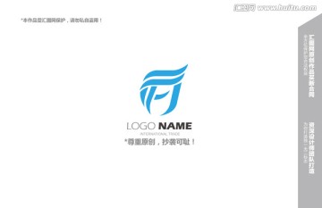 F字母logo