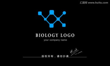 生物logo DNA标志
