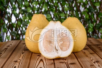 柚子 水果 实物 摄影
