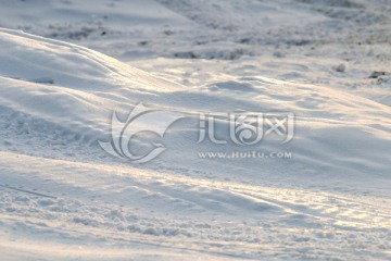 雪地肌理