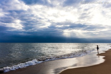 海边的天空