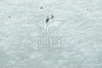 雪后的居民小区