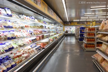 超市内景 超市冷柜